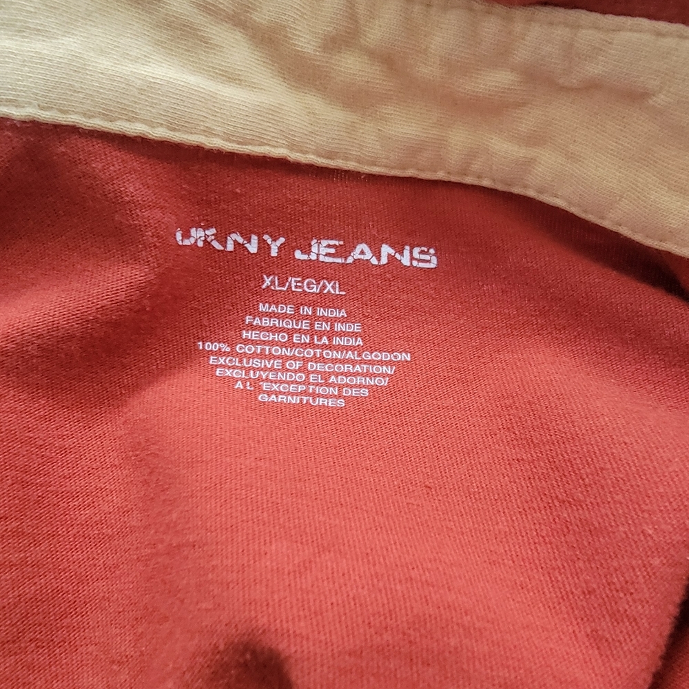 VTG DKNY Ombre Graphic Shirt Mens XL New York Annual Animal Convention 1989 Y2K - Picture 9 of 11